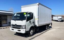 2020 HINO 155 Cab Over 16ft Box Truck with LiftGate